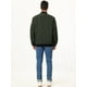 thumbnail image 5 of Chaqueta Bomber Varsity para Hombre Chaquetas de Béisbol Ligeras con Cremallera Verde S Unique Bargains Chaqueta, 5 of 6