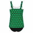 thumbnail image 6 of ZJXFGS Women's Bikini Sets,2026 Retro Swimsuit Vacation Outfits Gothic Bathing Suit 2026 Summer Modest Swimwear Tummy Control High Waisted Bathing Suit Green 3XL, 6 of 9