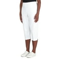 thumbnail image 3 of Alfred Dunner Womens Relaxed Denim Capri, 3 of 6