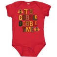 thumbnail image 3 of Inktastic Thanksgiving Gobble Time Turkey Boys or Girls Baby Bodysuit, 3 of 5