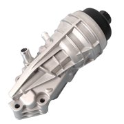 Bapmic Aluminum Engine Oil Filter Housing Fits Mercedes-Benz A220 CLA250 GLA250 GLB250 A2701800500