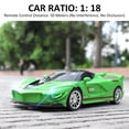 thumbnail image 4 of CNKOO 1 18 RC Drift Car with 4 Channel and LED Light Sports Toy Car Battery Operated RC Racing Car High Simulation High-speed Drift Car Parent-children Interaction Toy Car for Kids Aged 3, 4 of 7