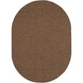 thumbnail image 1 of Furnish My Place Loop Floor Rug - 8 ft, x 10 ft., Oval, Chestnut, Customized Area Rug for Patio, Garden, Hallway, Living Room, 1 of 1