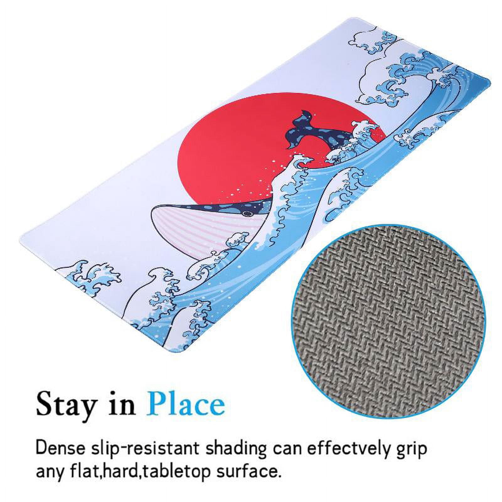 BQBQERT Large Gaming Mouse Pad Computer Keyboard Coral Sea Mouse Mat Desk Mousepad For PC Desk