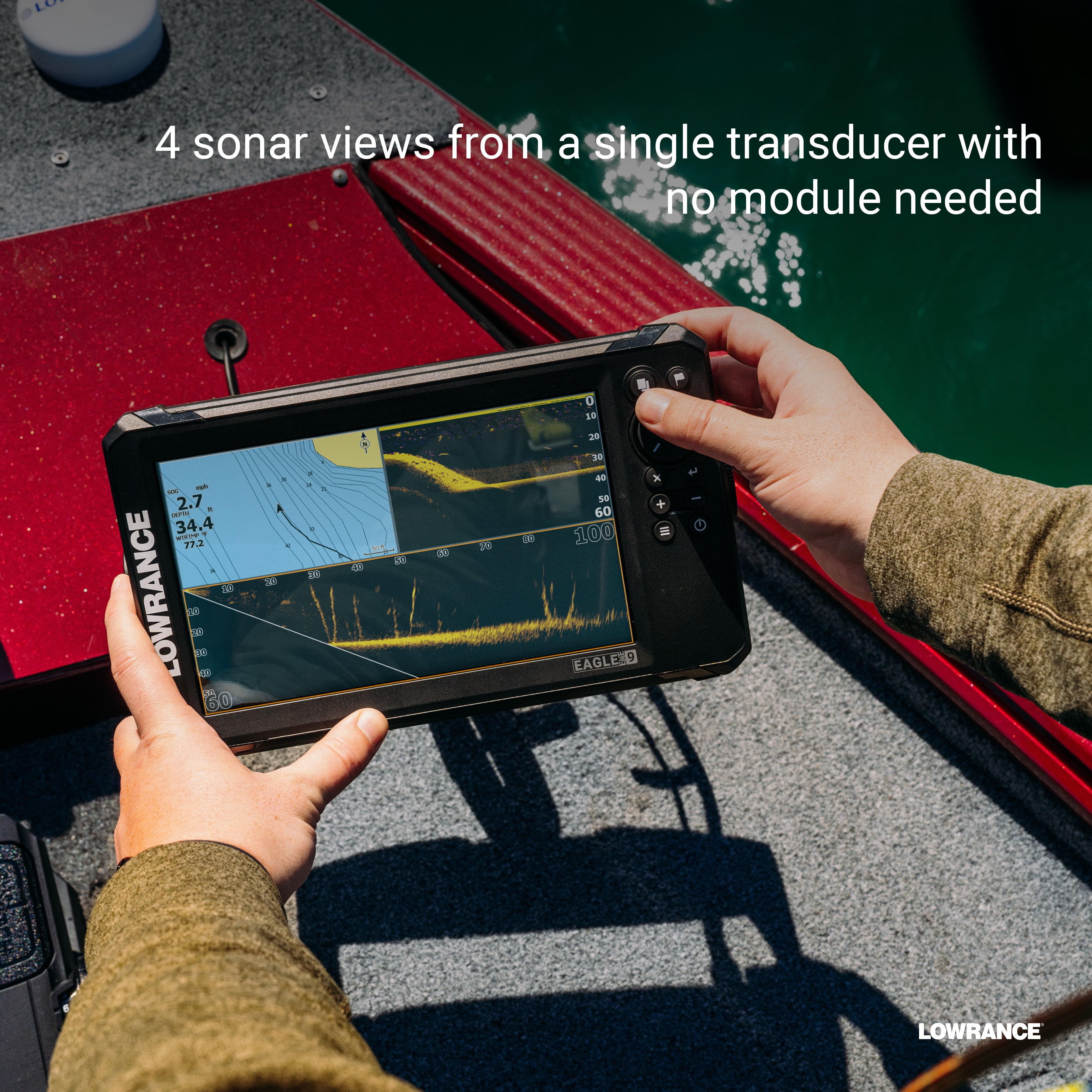Lowrance Eagle Eye Fishfinder - Thumbnail 3