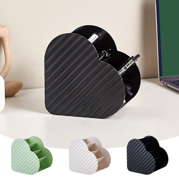 Organizador de maquillaje con separadores removibles • Estuche de almacenamiento cosmético con 4 compartimentos • Pantalla compacta de sobremesa para paletas de sombras y pinceles