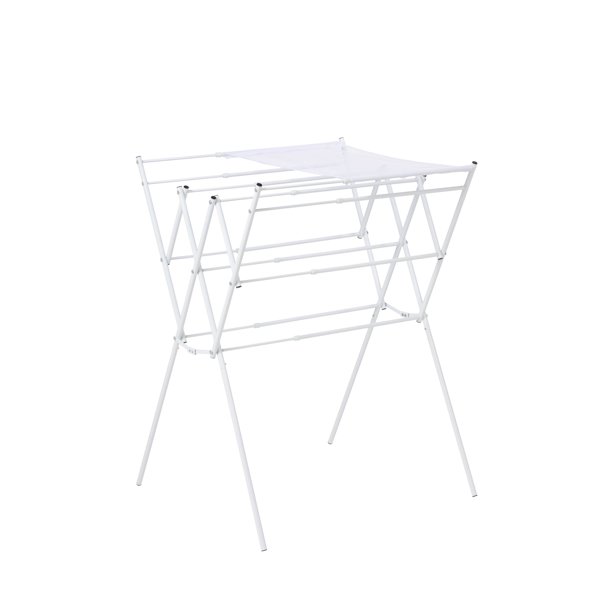Honey Can Do Mesh Shelf Expand Drying Rack, White
