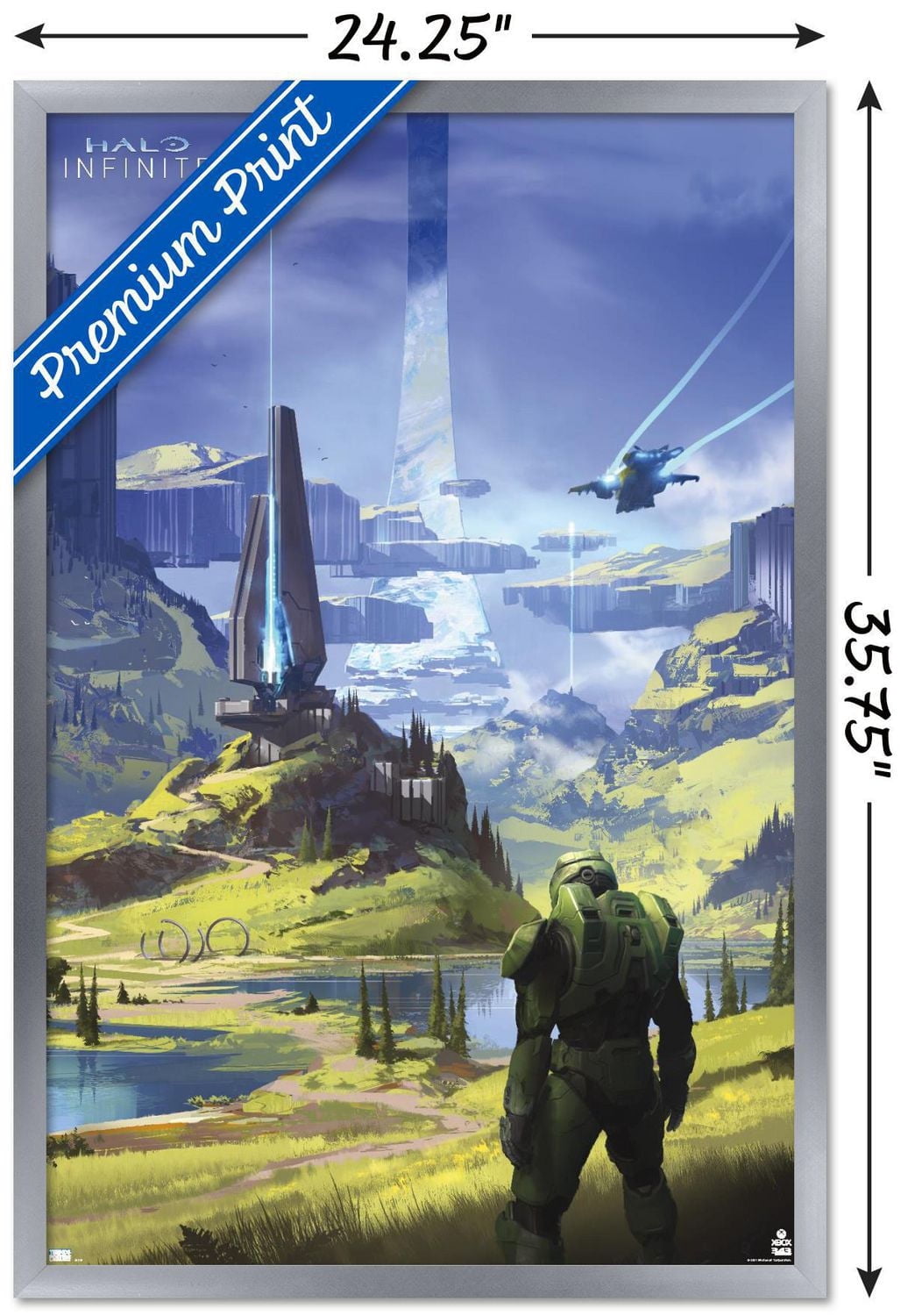Halo Infinite - Master Chief Valley Wall Poster