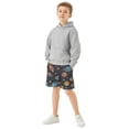 thumbnail image 6 of Cartoon Rockets and Stars Athletic Shorts Breathable with Comfort Fit Drawstring Casual Sweatshorts Small, 6 of 9
