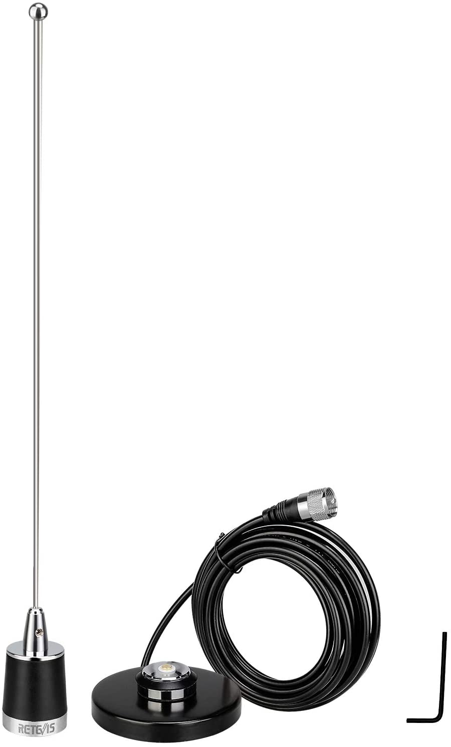 Dyfrio MR200 NMO Car Antenna, Dual Band VHF UHF 144/430MHz,