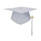 thumbnail image 1 of Gorro de graduación con borlas, cierre elástico, ajuste ajustable, tablero resistente, para ceremonia, fiesta, despedida de soltero, decoración de celebración., 1 of 8