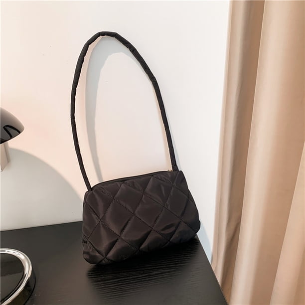 Bolsa acolchado de algodón a la moda, acolchados de nailon con asa superior y cremallera para otoño e invierno Ndcxsfigh Para Estrenar