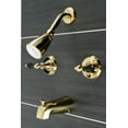 thumbnail image 2 of Kingston Brass KB242AKL Duchess Two-Handle Tub and Shower Faucet, Polished Brass, 2 of 3