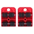 thumbnail image 4 of CHUANK 2pcs Plastic Plate Wheel Mover Small Moving Furniture Dolly Furniture Movers, 4 of 6