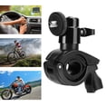 thumbnail image 4 of Car Dash Cam Bracket, Adjustable Car Rearview Mirror Bracket, Black Non-slip Rubber Pad Multi-angle for  Handles Electric Car DV Camera Dash Cam Holder Black,Silver, 4 of 7