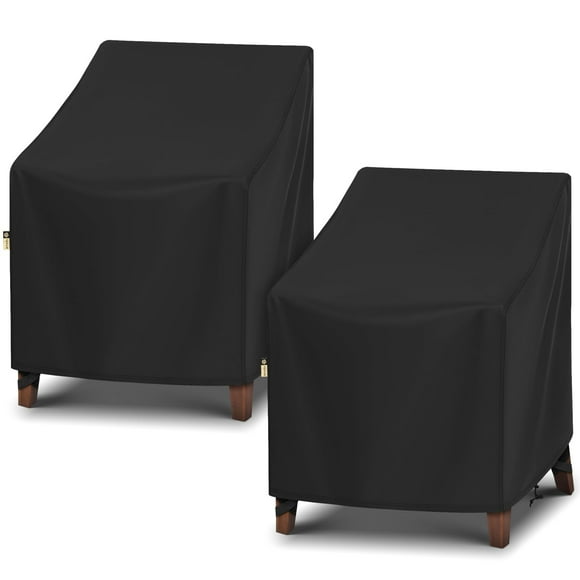 Fundas para Sillas de Patio Arcedo Impermeables y Resistentes a los Rayos UV 2 Paquetes