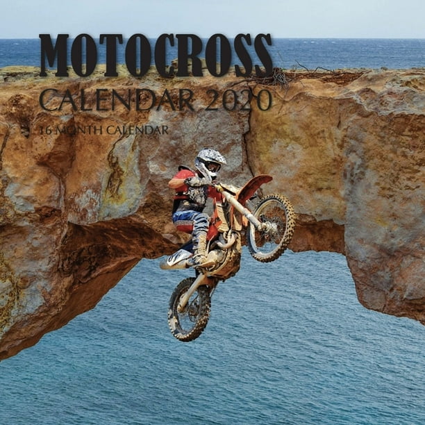 Motocross Calendar 2020 16 Month Calendar (Paperback)