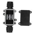 thumbnail image 4 of Electrical Junction Box, Corrosion Resistance Sturdy 3 Way Electrical Connector  For LED Lights, 4 of 8