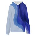 thumbnail image 2 of Vedolay Casual Tops for Women Women's Hoodies Half Zip Long Sleeve Oversizd Crop Pullover Sweatshirts with Pockets,Sky Blue S, 2 of 4