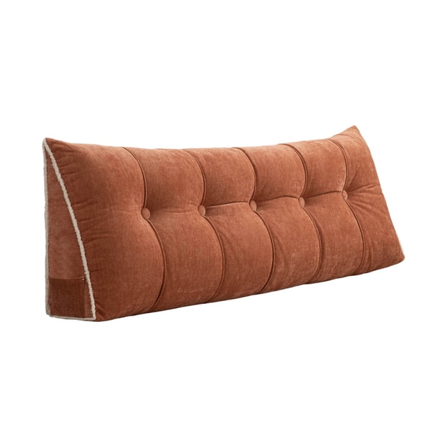 WIFKLSIIPG Triangular Headboard Pillow Twin XL for Dorm Headboard Bed Pillows Bolster Cushion Bed Bolster Triangular Backrest