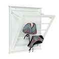 thumbnail image 3 of Honey-Can-Do MDF Folding Over-The-Door Or Wall-Mount Drying Rack, White, 3 of 4