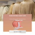 thumbnail image 2 of 72Pcs/Lot C+CC Super Strong Duo Tac Hair Double Adhesive Fixed Tape Wig Extension Lace Toupee Accessory Invisible Strips, 2 of 10