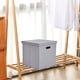 thumbnail image 4 of Fiudx Caja de Almacenamiento, Organizador de Tela Versátil, Elegante Diseño Beige, Gris y Caqui, Cesta Plegable Que Ahorra Espacio, para Uso En Casa o En La Oficina, Fácil de Limpiar y Mantener., 4 of 6