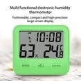 thumbnail image 3 of karymi Compteur de Température et d'Humidité Haute Précision avec Alarme de Temps Affichage Numérique Électronique Intérieur jusqu'à 60 % de Réduction, 3 of 7