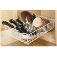 thumbnail image 2 of "Closetmaid Kcpob-514 5"" H X 14"" W Kitchen Cabinet Pull-Out Basket Organizer - White", 2 of 2