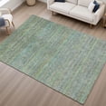 thumbnail image 6 of Addison Rugs Mayfield Premium Machine Washable Transitional Stripes Pewter Rectangle Rug, 9' x 12', 6 of 6