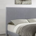 thumbnail image 2 of Lit Plateforme en Tissu - Gris, 2 of 3