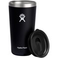 thumbnail image 1 of Hydro Flask Gobelet en Acier Inoxydable 20 Oz Tout Autour avec Couvercle à Pression Résistant aux Fuites, Noir, 1 of 8