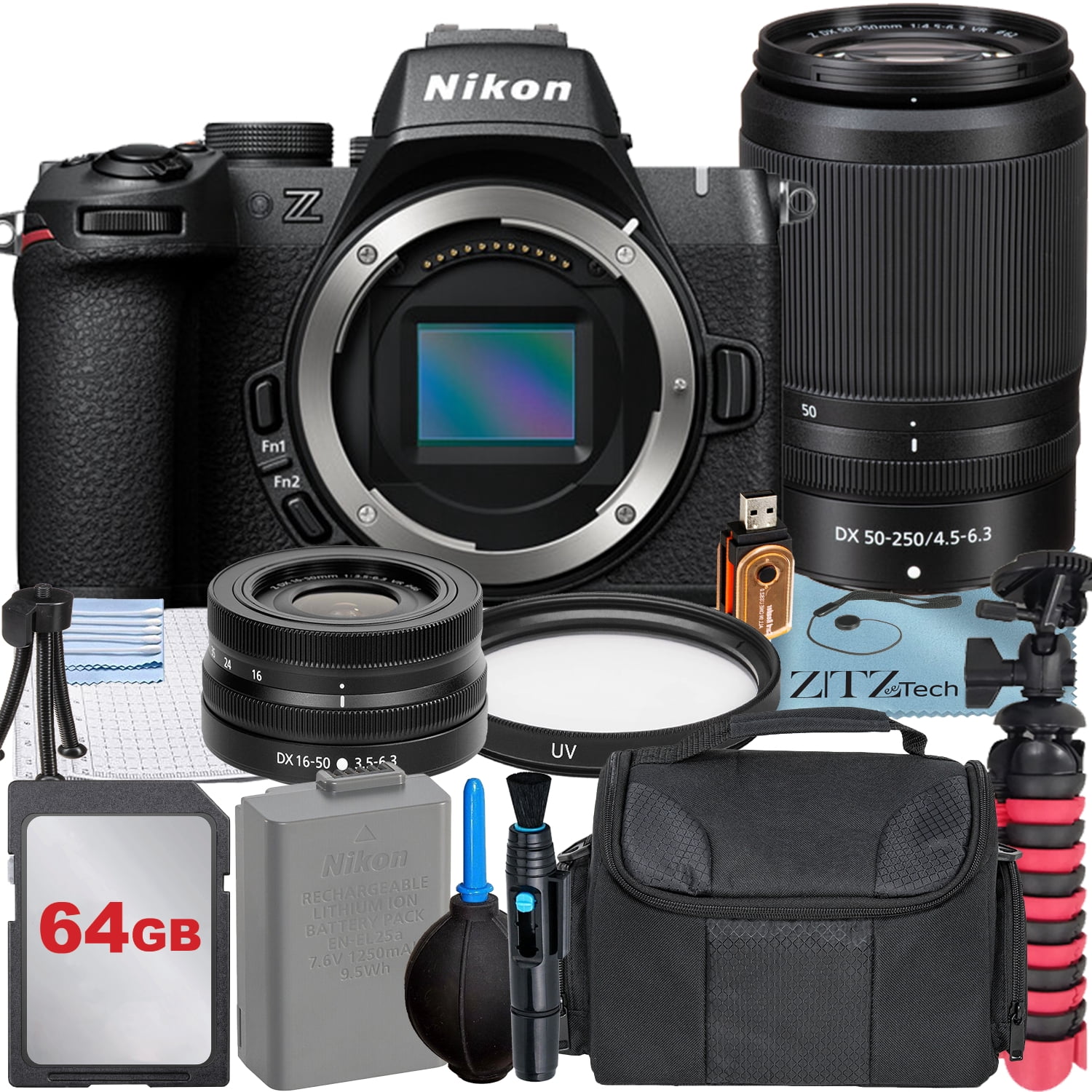 Nikon D5300 Digital SLR Camera with 24.2 Megapixels and 18-55mm