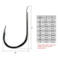 thumbnail image 2 of 30 PCS Fishing Hooks High Carbon Steel Soft Bait Jig, 2 of 8