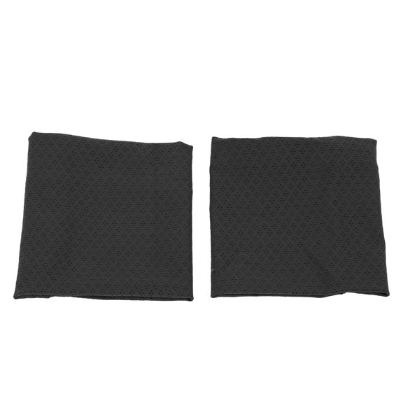 2PCS Cooling Wristband Ice Silk Skin Friendly Elastic Unisex Breathable Sweat Absorbing Wristband for Athletic Exe ise Black