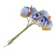 thumbnail image 4 of 60x Camellia Artificial De Flores Rama Ramo De Inicio Decoración Floral Azul oscuro, 4 of 9