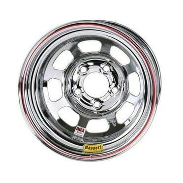 3 in. Backspace & 4 x 100 mm Bolt Pattern D-Hole Wheel Rim, Chrome - 14 x 7 in.