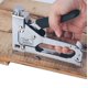 thumbnail image 4 of Kit de pistola grapadora, grapadora manual resistente con grapas, empuñadura de goma suave, para proyectos profesionales de tapicería, 4 of 5