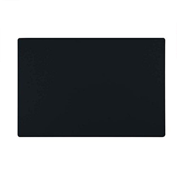 HomeDo Napperons en Silicone Imperméables, Tapis de Cuisson Antiadhésif, Tapis de Table Antidérapant pour Enfants/bébé/enfants, Protection de Comptoir Isolante Résistante à la Chaleur (Noir, 15.75 Pieds'x23.62 Pieds'-Lot de 2)