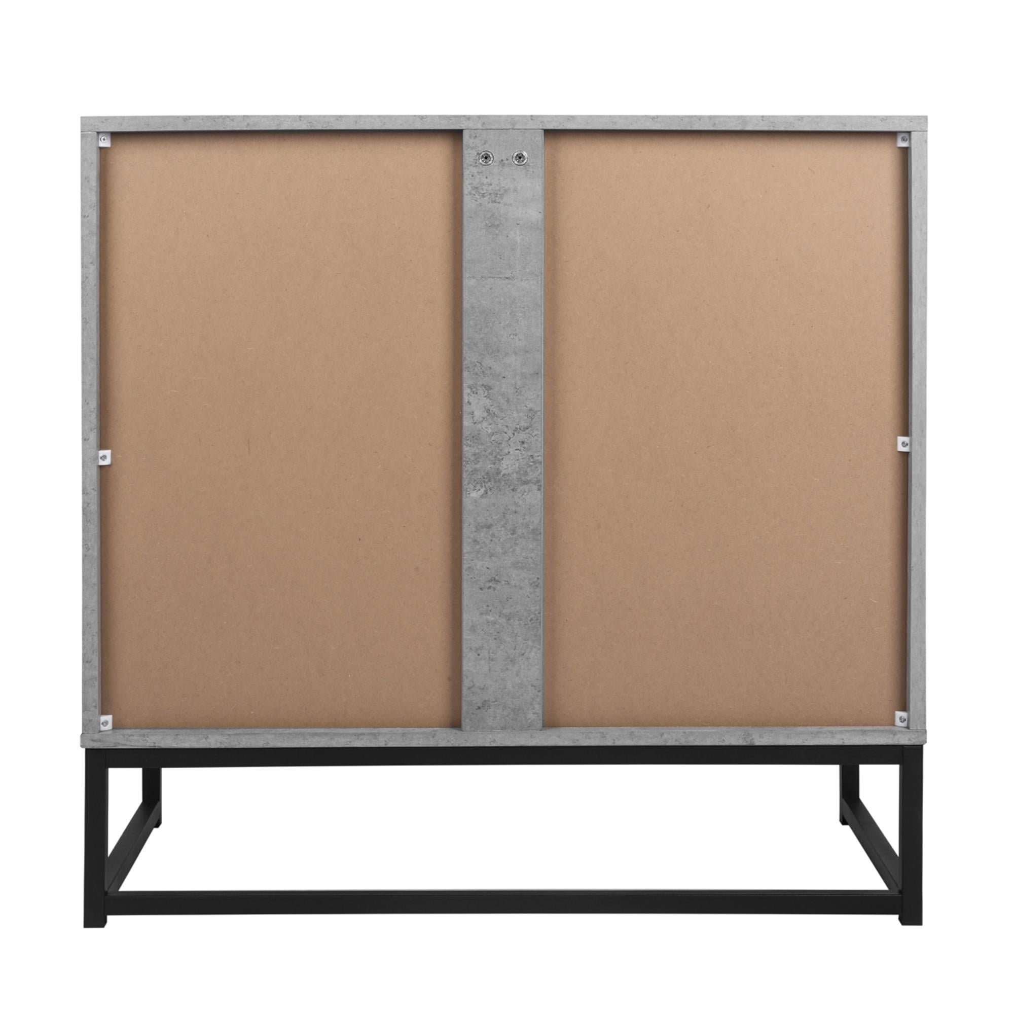 YYAo Modern Storage Cabinet, Free Standing Sideboard and Buffet Storage with Door for Bedroom Living Room, Bed Room, Grey YYAo Modern Storage Cabinet, Free Standing Sideboard and Buffet Storage with Door for Bedroom Living Room, Bed Room, Grey