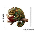thumbnail image 3 of Colgante acrílico 2D de la serie Flat Animals - Adorno colgante de mochila y coche, 3 of 7