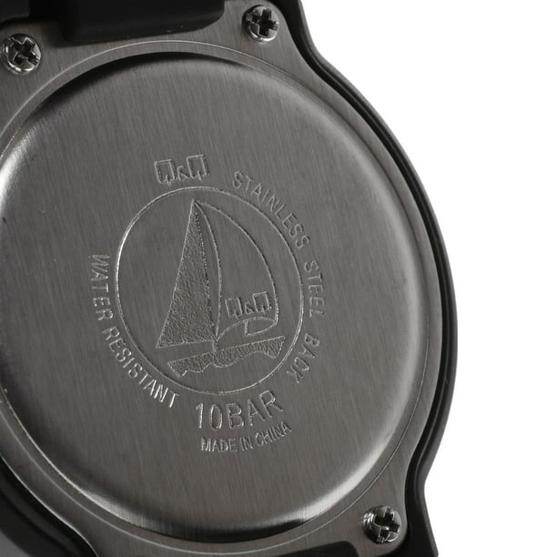 Reloj q&q stainless steel back best sale