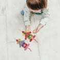 thumbnail image 2 of OULII 2Pcs Clown Puppet String Puppet with Strings Wood Bright Color for Hand Time, 2 of 4