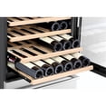 thumbnail image 6 of KUCHT 23.5 in. 108 Bottles - 100 Cans Wine & Beverage Cooler in Stainless Steel, 6 of 10