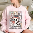 thumbnail image 5 of Just One More Chapter Ghost Sweatshirt, Cute Reading Ghost Halloween Sweater, Cozy Fall Bookish Pullover, 5 of 5