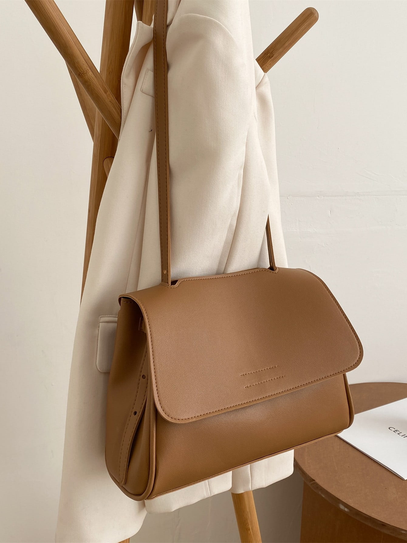 Leather Flap Handbag Piano Design Top Handle Women Shoulder Crossbody Bags 