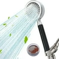 thumbnail image 2 of Qocolhg Handheld Single Head Shower Head Space Aluminum Pressurized Bathroom Shower Hand Shower 8.8 inch Universal Interface Removable and Washable, High Pressure Shower Heads, 2 of 6