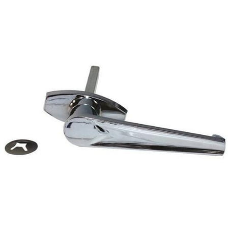 American Garage Door Supply Ldlh516 Outside L Handle Chrome 5 16 X