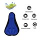 thumbnail image 5 of Funda de asiento de bicicleta 3D Cojín Esponja suave Al aire libre Transpirable Azul, 5 of 6