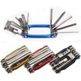 thumbnail image 1 of Herramienta de reparación de bicicletas plegable portátil multifuncional 11 en 1, herramienta de reparación de bicicletas, 1 of 5